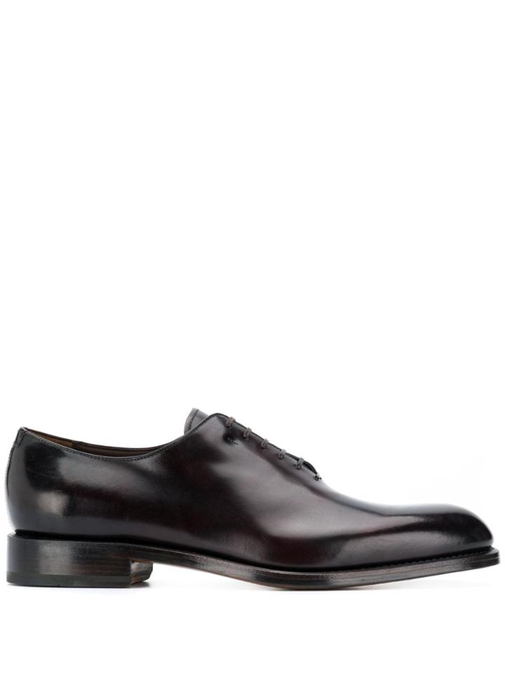 Salvatore Ferragamo Classic Oxford Shoes - Brown