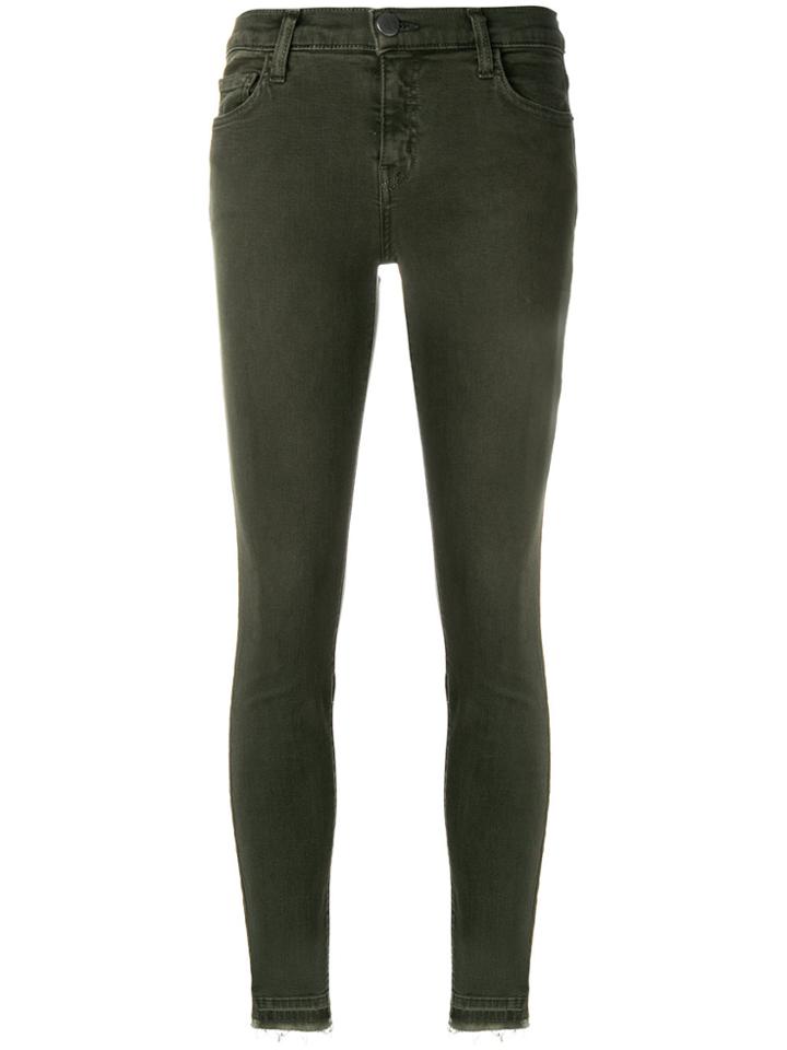 Current/elliott Skinny Jeans - Green