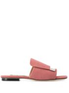 Sergio Rossi Slip-on Sandals - Pink