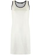 Reinaldo Lourenço - Sequin Shift Dress - Women - Polyester - 42, White, Polyester