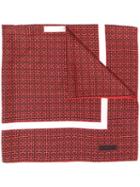 Givenchy Repeat Print Scarf - Red