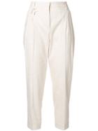 Lorena Antoniazzi Cropped Tapered Trousers - Nude & Neutrals