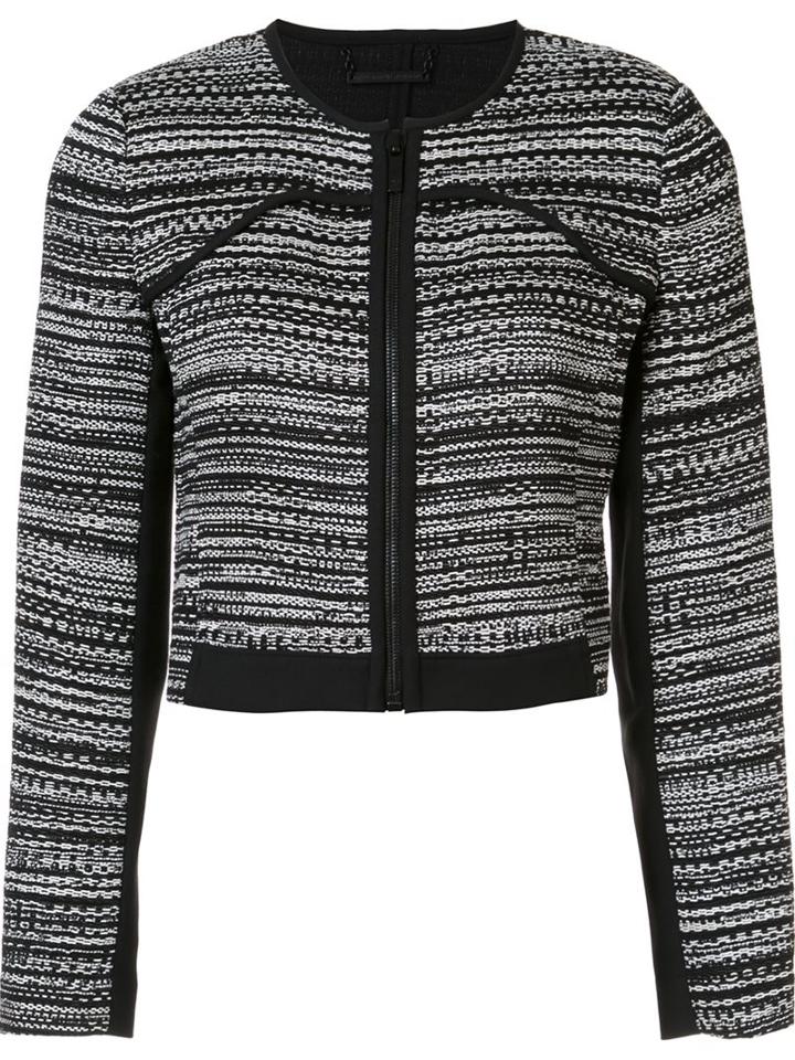 Diane Von Furstenberg Cropped Zip Jacket