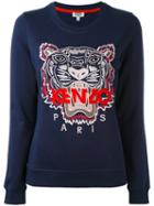 Kenzo - Tiger Sweatshirt - Women - Cotton - S, Blue, Cotton
