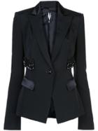 Victoria Hayes Bead-embellished Blazer - Black