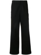 Acne Studios Clean Front Trousers - Black