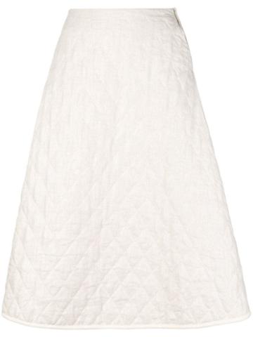 École De Curiosités A-line Midi Skirt - Neutrals