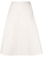 École De Curiosités A-line Midi Skirt - Neutrals