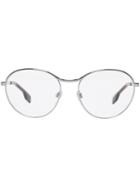 Burberry Eyewear Round Framed Glasses - Grey