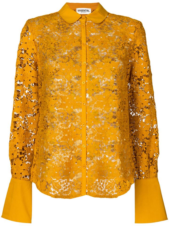 Essentiel Antwerp Omasum Shirt - Yellow & Orange