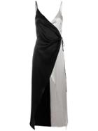 Ssheena Bicolor Dress - Black