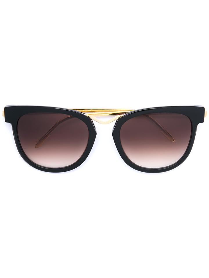 Thierry Lasry Square Frame Sunglasses, Women's, Black, Glass/acetate
