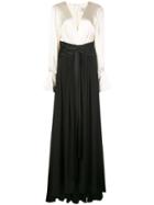 Prabal Gurung Jimili Satin Evening Gown - Black