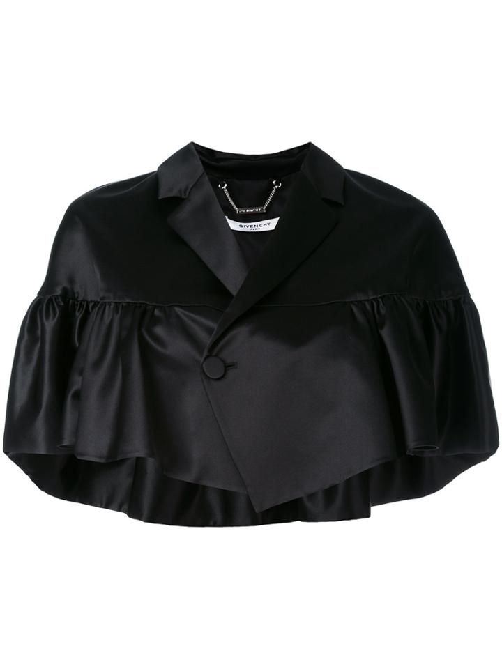 Givenchy Cape-style Jacket - Black