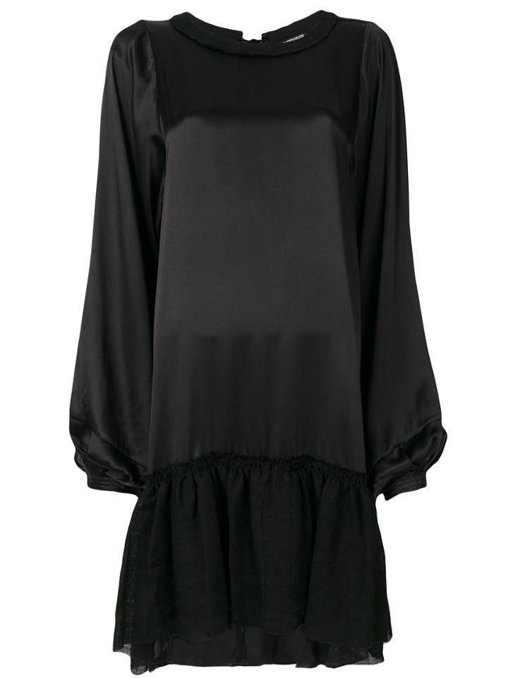 Ann Demeulemeester Drop Waist Dress - Black