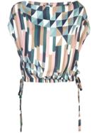 M Missoni Boat Neck T-shirt - Blue