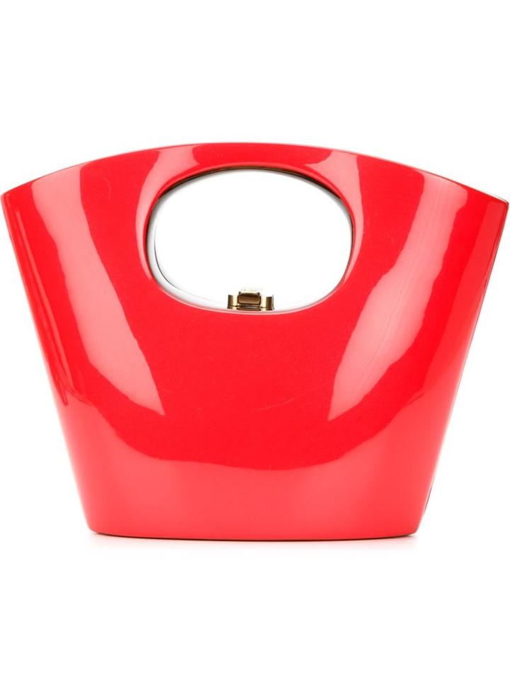 Rocio Twiggy Tote, Women's, Red, Wood
