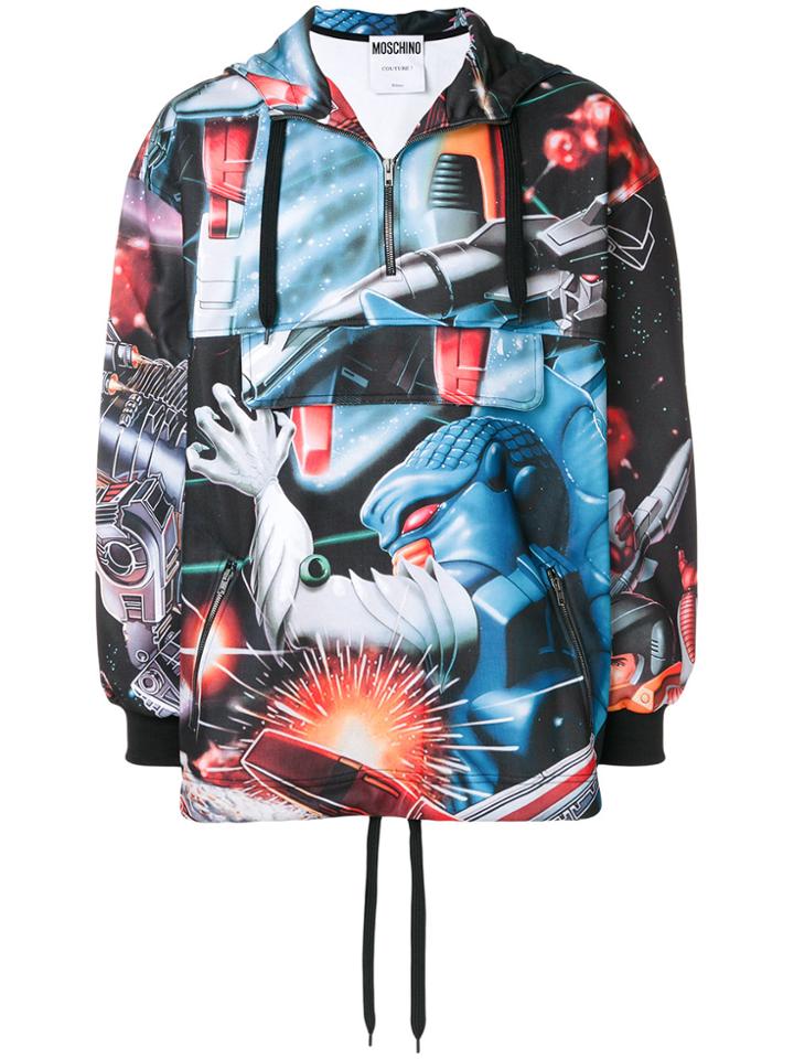 Moschino Transformer Hoodie - Multicolour