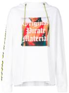 House Of Holland Original Pirate Material Hoodie - White