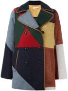 Tory Burch 'cheval' Coat, Women's, Size: Medium, Cotton/acrylic/polyester/other Fibres