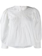 Love Shack Fancy Phoebe Blouse - White