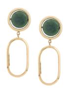 Rosantica Stone Detail Earrings - Green
