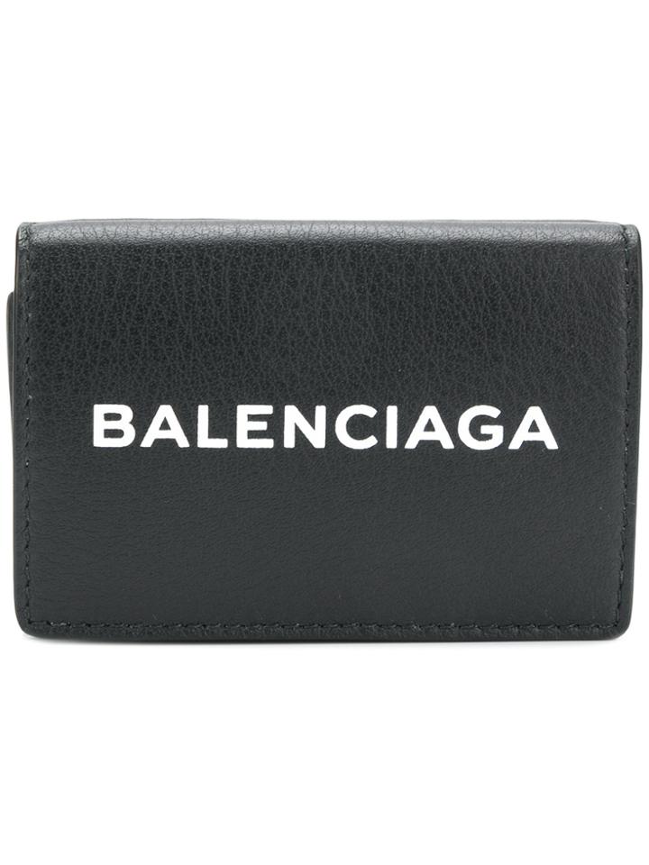 Balenciaga Bal Everyday Wallet - Black