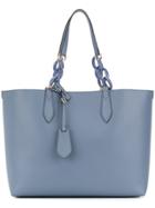 Burberry Lavenby Reversible Tote - Blue