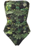 Lygia & Nanny Melissa Strapless Swimsuit - Green