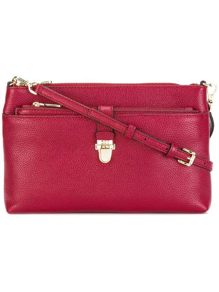 Michael Michael Kors Detachable Strap Crossbody Bag, Women's, Red, Leather