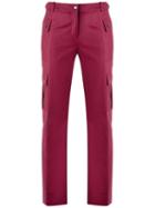 Reinaldo Lourenço - Straight Trousers - Women - Cotton - 42, Pink/purple, Cotton