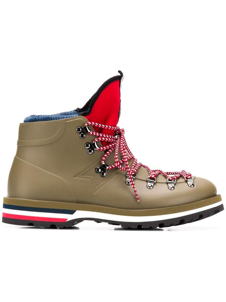Moncler Henoc Boots - Green