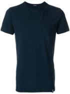 Drumohr Chest Pocket T-shirt - Blue