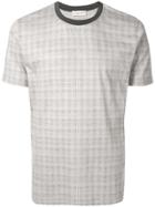 Cerruti 1881 Checked T-shirt - Grey