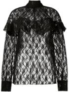 A.w.a.k.e Sheer Lace Blouse