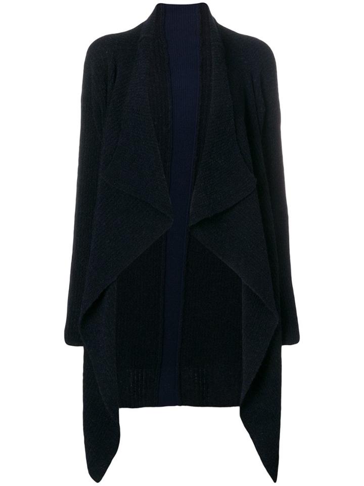 Issey Miyake Asymmetric Cardigan - Blue