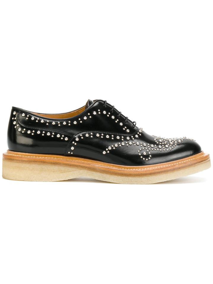 Church's Studded Brogues - Black