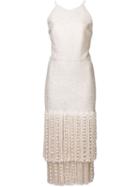 Christian Siriano Beaded Fringe Dress