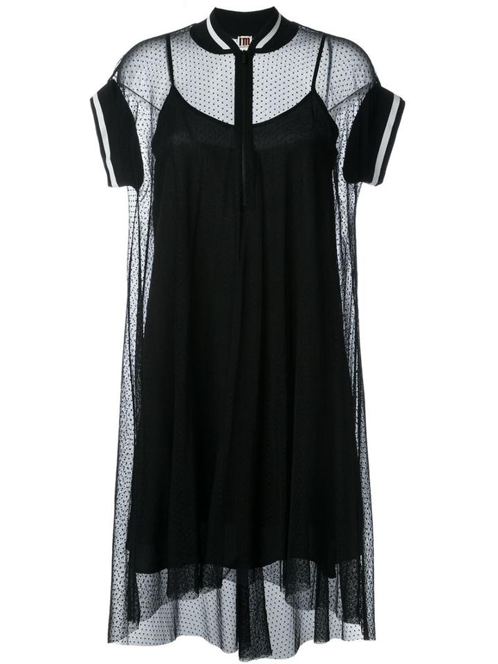 I'm Isola Marras Shortsleeved Sheer Tulle Dress