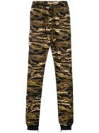 Puma Camouflage Print Track Pants - Brown