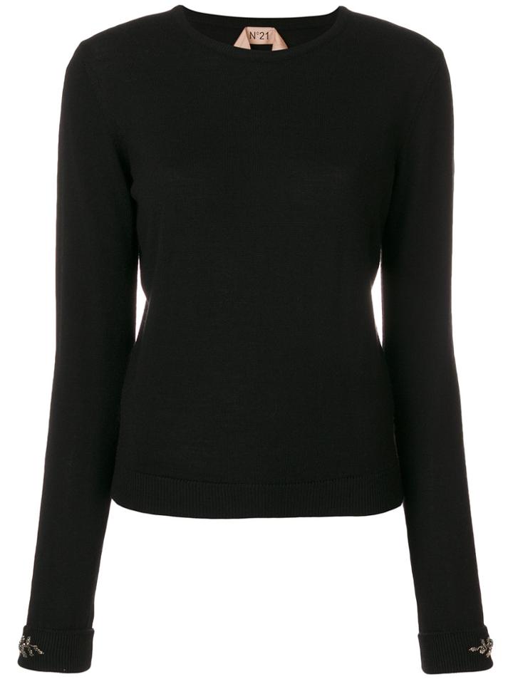 No21 Round Neck Sweater - Black