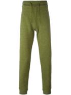 Kenzo 'mini Tiger' Track Pants, Men's, Size: Xs, Green, Cotton