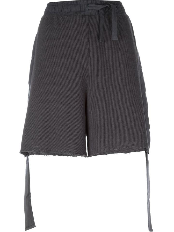 Damir Doma 'patis' Track Shorts, Women's, Size: Small, Grey, Cotton/spandex/elastane