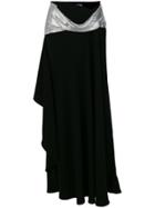 Jw Anderson Chain-embellished Asymmetric Ski - Black