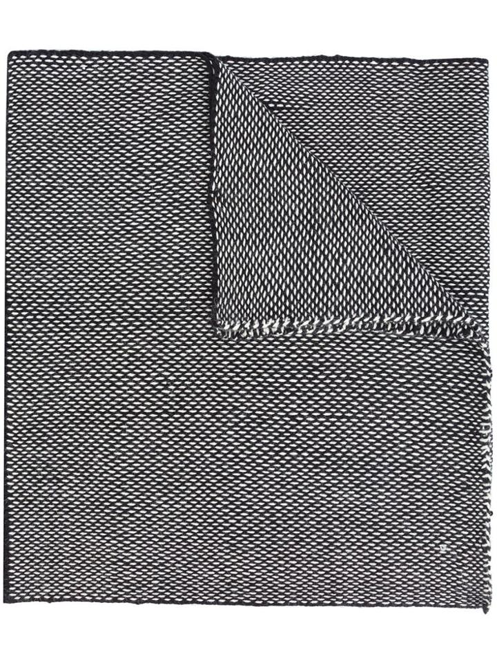 Voz 'lineas' Shawl - Black