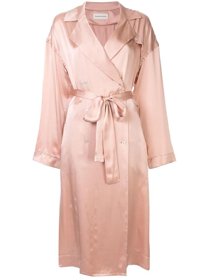 Mansur Gavriel Classic Trench - Pink