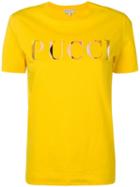 Emilio Pucci Yellow Guanabana Print Logo T-shirt
