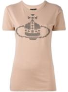 Vivienne Westwood Anglomania 'orb' Embroidered T-shirt