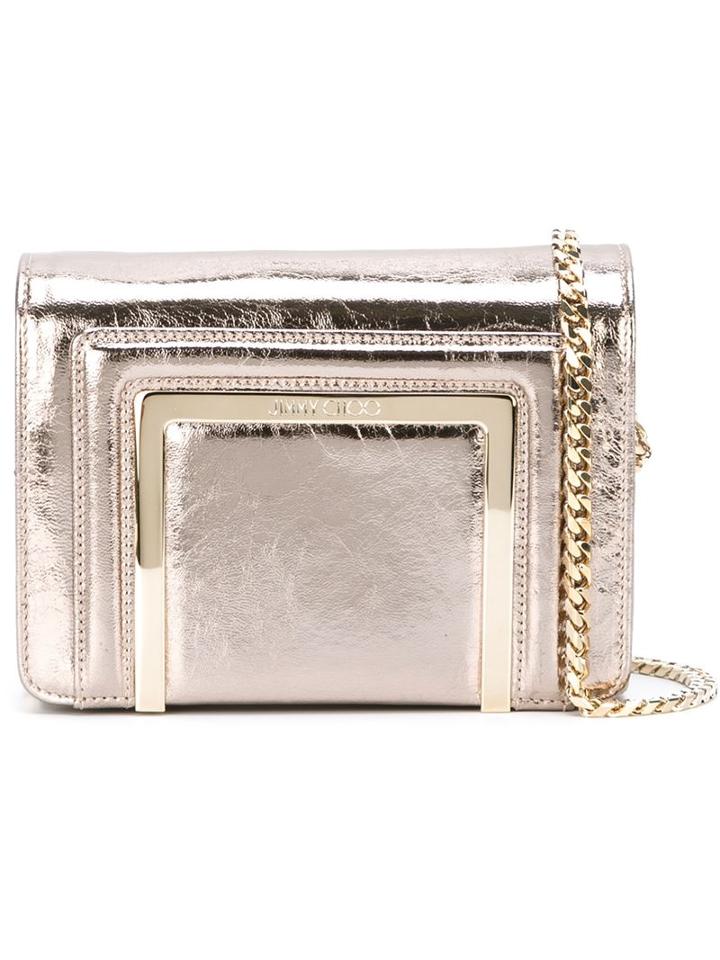 Jimmy Choo 'ava' Clutch, Women's, Nude/neutrals