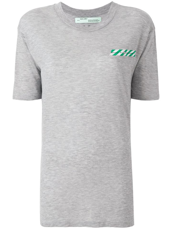 Off-white Tape T-shirt - Grey
